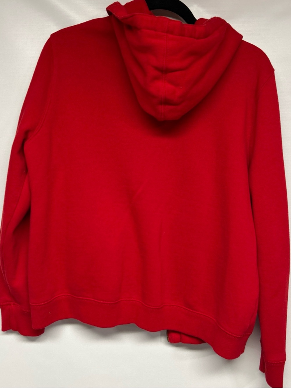 Ralph Lauren LRL Bright Red Zip-Up Hoodie - Picture 3 of 4